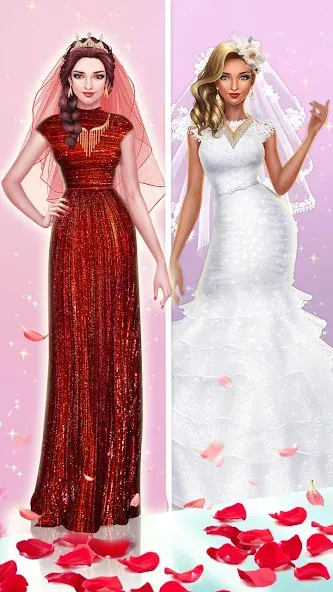 Dream Wedding: Bride Dress Up  [МОД Бесконечные монеты] Screenshot 5