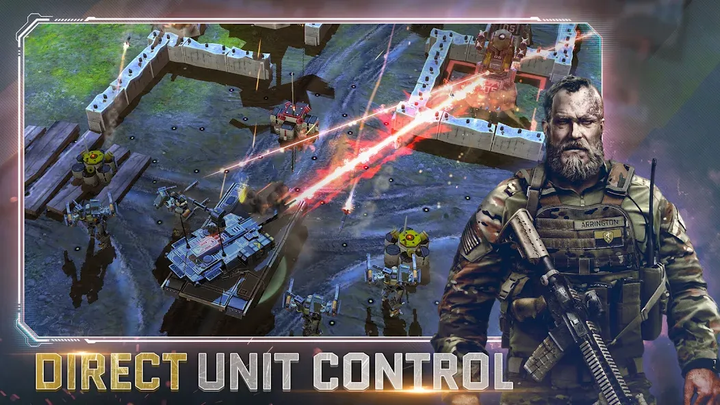 War Commander: Rogue Assault (Уор Коммандер)  [МОД Menu] Screenshot 1