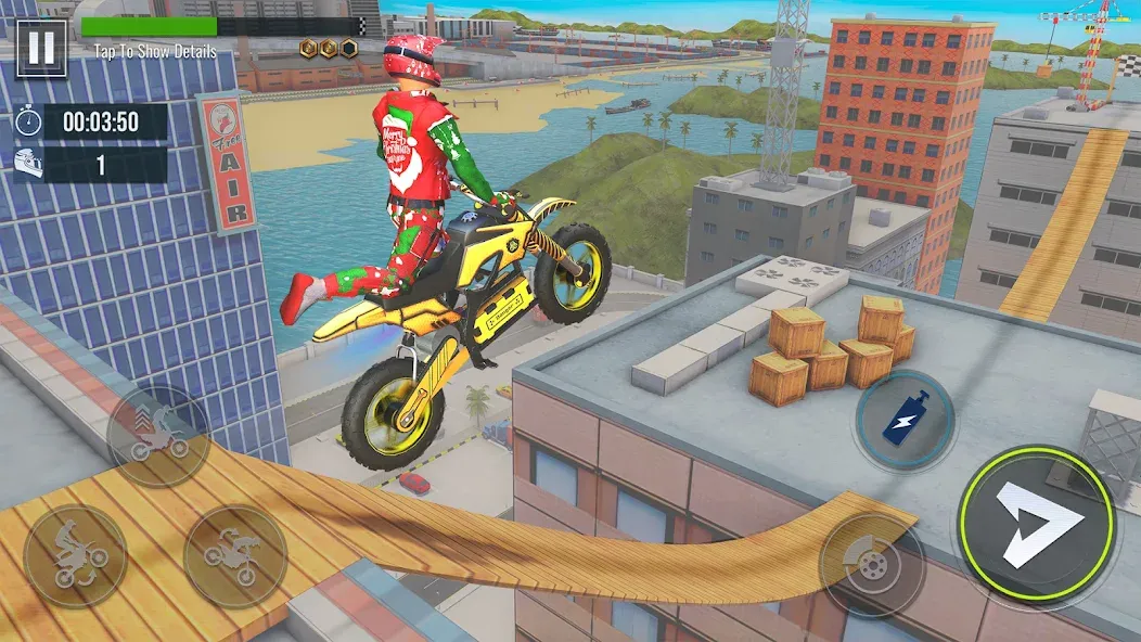 Bike Stunt : Motorcycle Game  [МОД Много денег] Screenshot 2