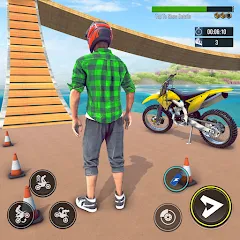 Скачать взлом Bike Stunt : Motorcycle Game  [МОД Много денег] - последняя версия apk на Андроид