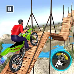 Взлом Bike Stunt Game: Tricks Master  [МОД Menu] - последняя версия apk на Андроид