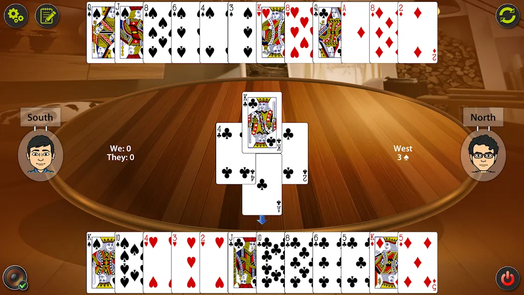 Auction Bridge & IB Card Game  [МОД Много денег] Screenshot 4