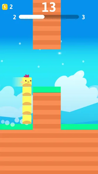 Stacky Bird: Fun Egg Dash Game (тэки птица)  [МОД Меню] Screenshot 2