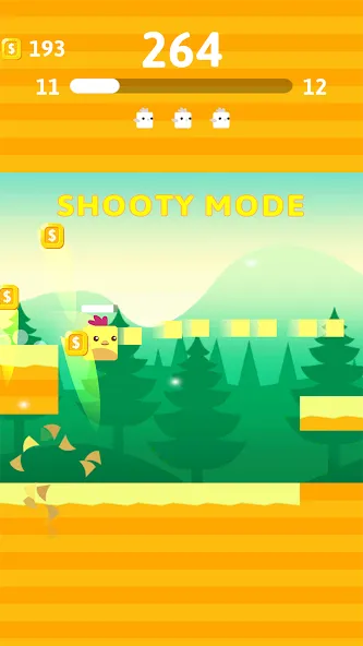 Stacky Bird: Fun Egg Dash Game (тэки птица)  [МОД Меню] Screenshot 3