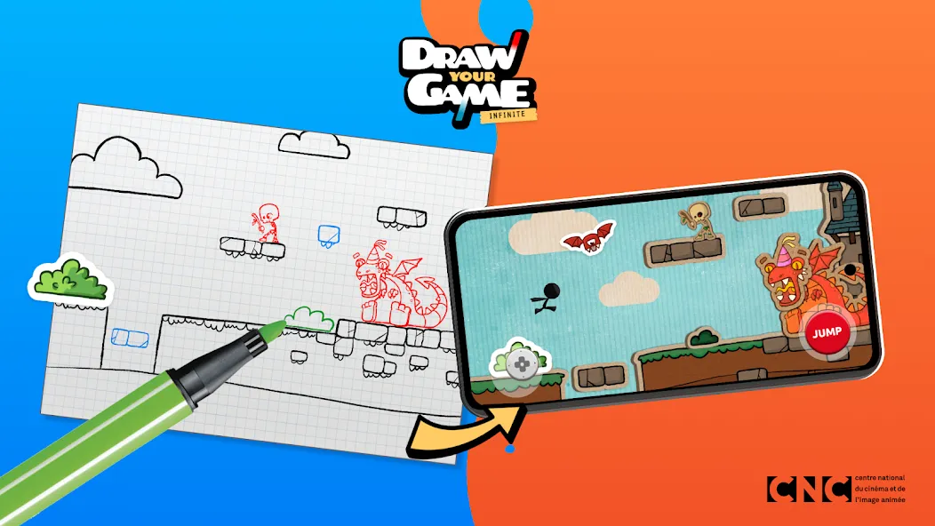 Draw Your Game Infinite  [МОД Бесконечные монеты] Screenshot 1