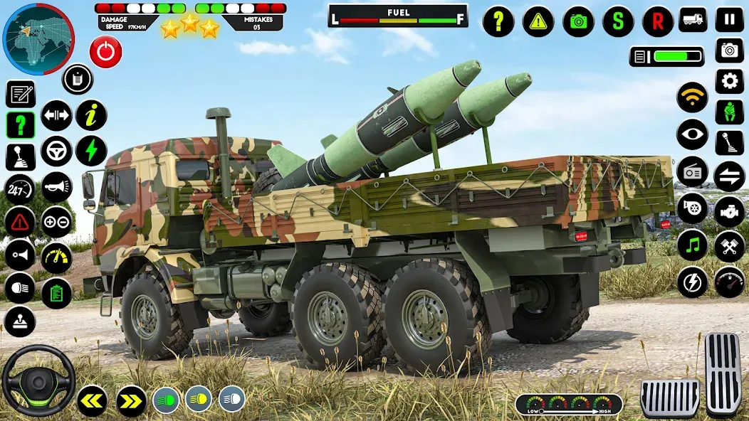 Army Truck Transporter Game 3D  [МОД Все открыто] Screenshot 3