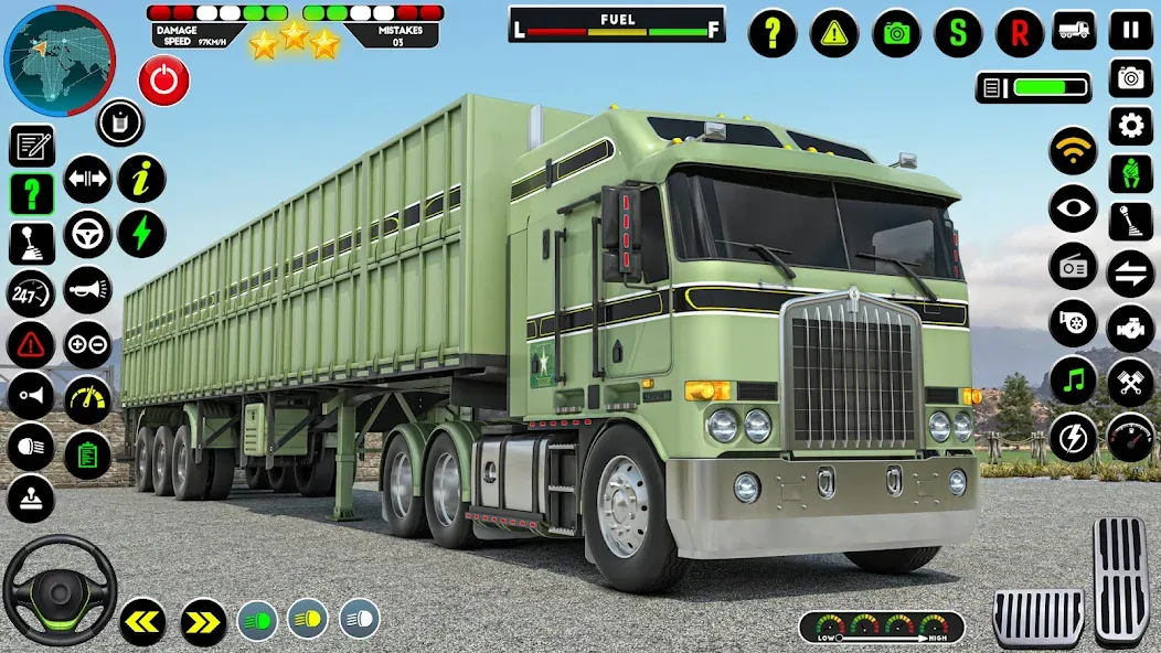 Army Truck Transporter Game 3D  [МОД Все открыто] Screenshot 5