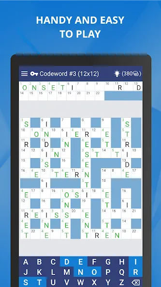 Keywords — Codeword Puzzle  [МОД Unlocked] Screenshot 1