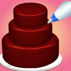 Взломанная Cake Maker Sweet Bakery Games  [МОД Бесконечные монеты] - последняя версия apk на Андроид