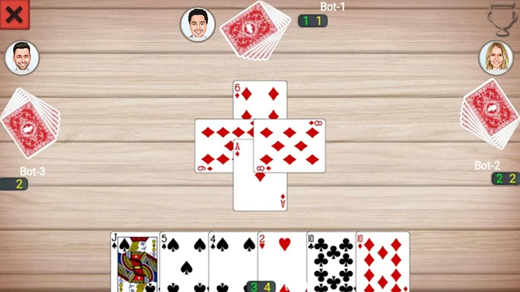 Callbreak Prince: Card Game (Каллбрейк Принц)  [МОД Unlimited Money] Screenshot 4