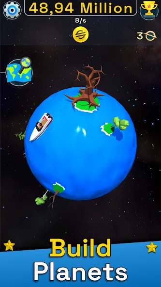 Planet Evolution: Idle Clicker (Планета Эволюция)  [МОД Все открыто] Screenshot 1