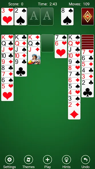 Solitaire  [МОД Menu] Screenshot 1