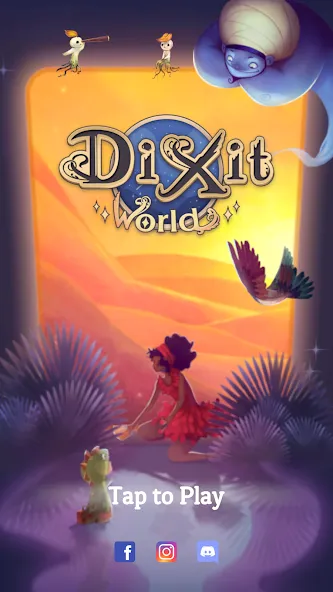 Dixit World (Диксит Ворлд)  [МОД Много монет] Screenshot 1