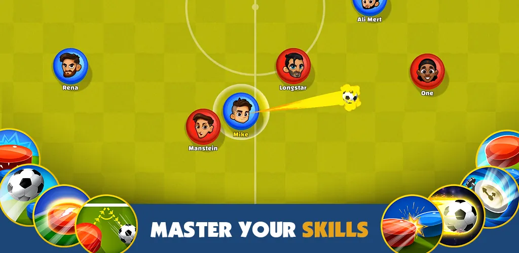 Super Soccer 3v3 (Online) (упер футбол 3 на 3)  [МОД Mega Pack] Screenshot 2