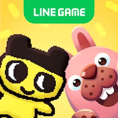 Взломанная LINE ポコパンタウン-楽しめるステージ満載パズルゲーム  [МОД Mega Pack] - последняя версия apk на Андроид