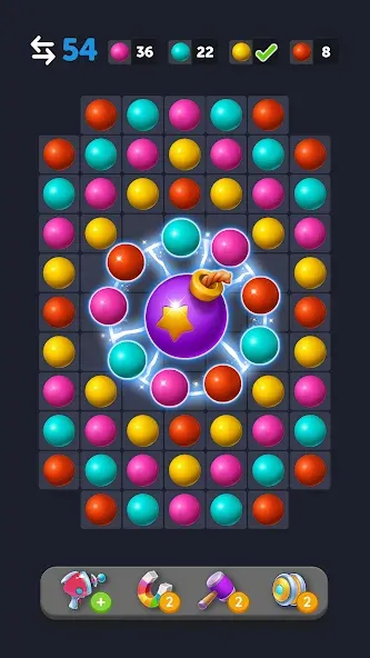 Bubble Link - Connect & Match (Бабл Линк)  [МОД Меню] Screenshot 2