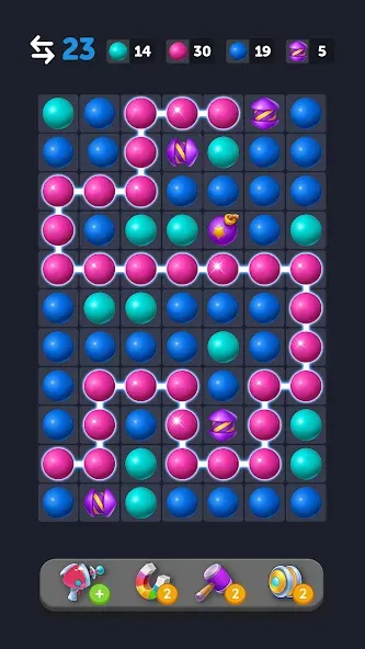 Bubble Link - Connect & Match (Бабл Линк)  [МОД Меню] Screenshot 3