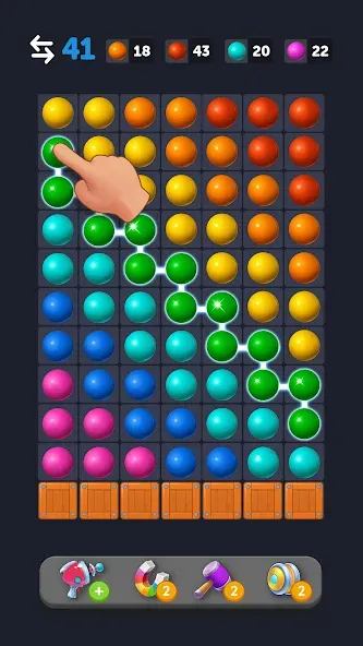 Bubble Link - Connect & Match (Бабл Линк)  [МОД Меню] Screenshot 4