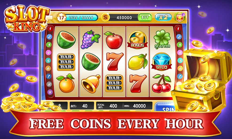 Slots Machines - Vegas Casino  [МОД Menu] Screenshot 1