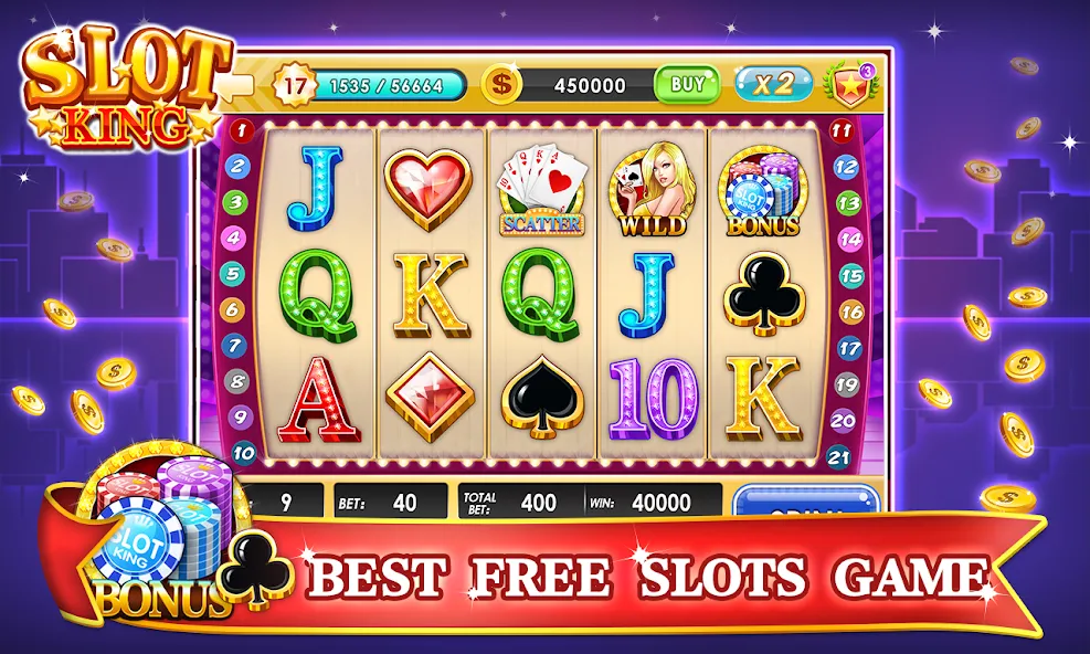 Slots Machines - Vegas Casino  [МОД Menu] Screenshot 3