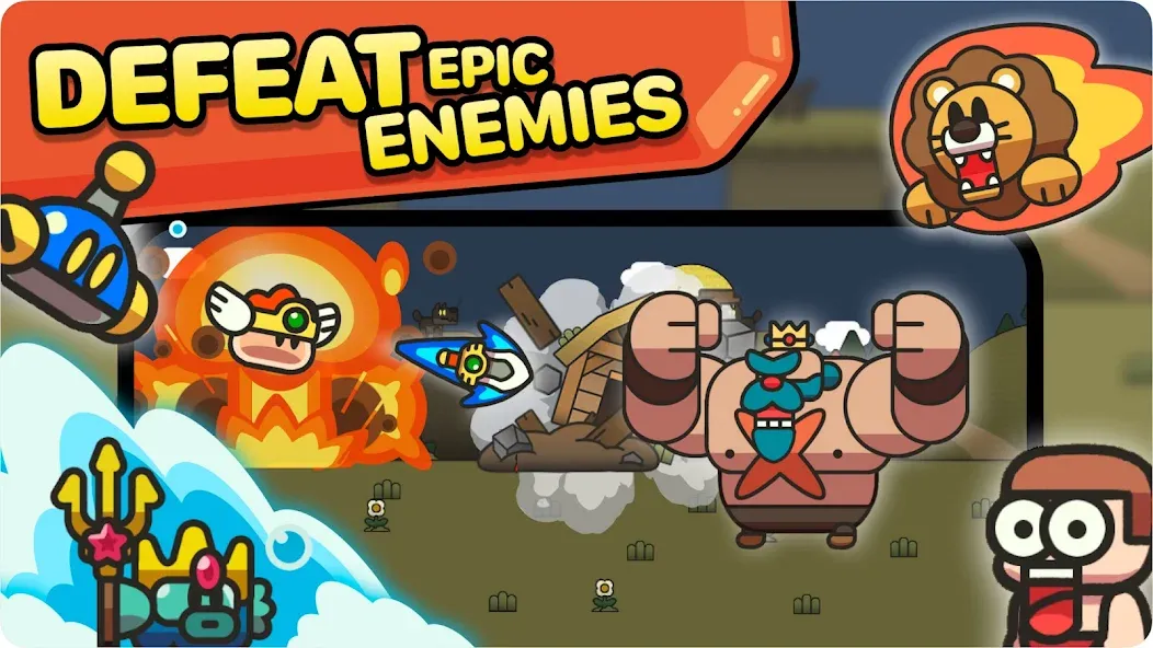 Legend of Slime: Idle RPG War (Легенда о слизи)  [МОД Бесконечные монеты] Screenshot 3