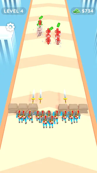 Crowd Evolution!  [МОД Unlimited Money] Screenshot 4