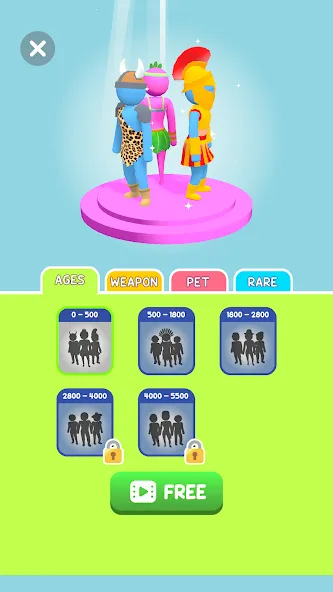 Crowd Evolution!  [МОД Unlimited Money] Screenshot 5