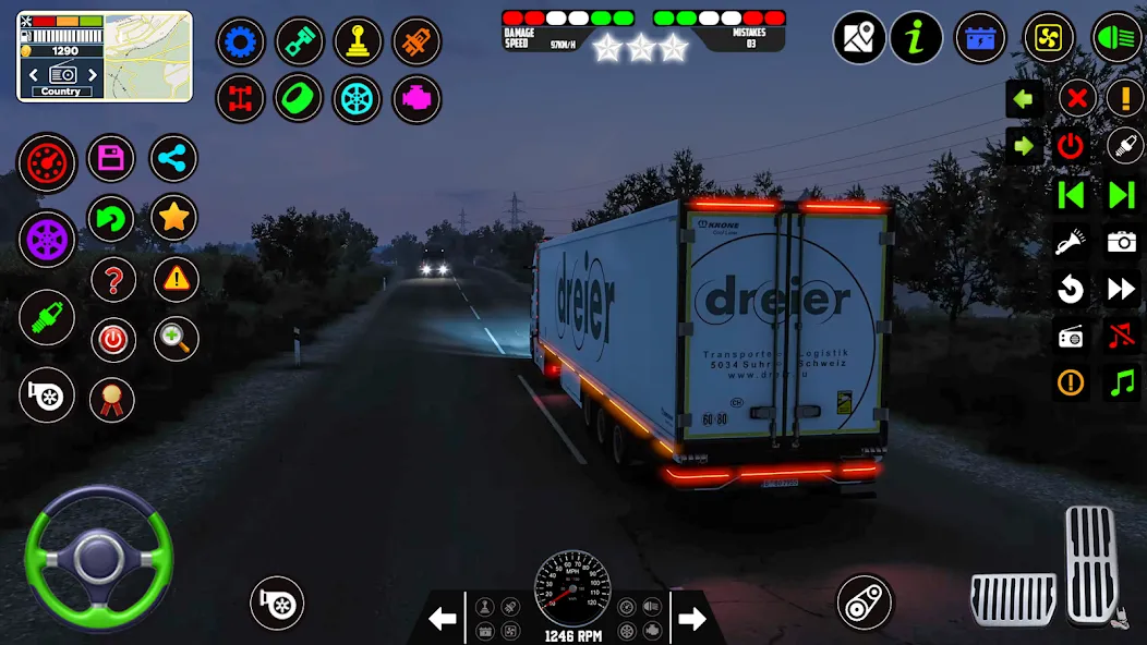 City Truck Simulator 2023  [МОД Unlocked] Screenshot 3