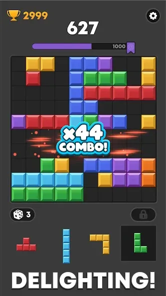 Block Mania - Block Puzzle (Блок Мания)  [МОД Меню] Screenshot 3