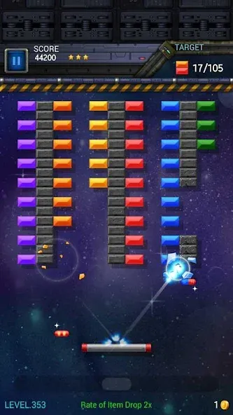 Brick Breaker Star: Space King  [МОД Unlimited Money] Screenshot 4