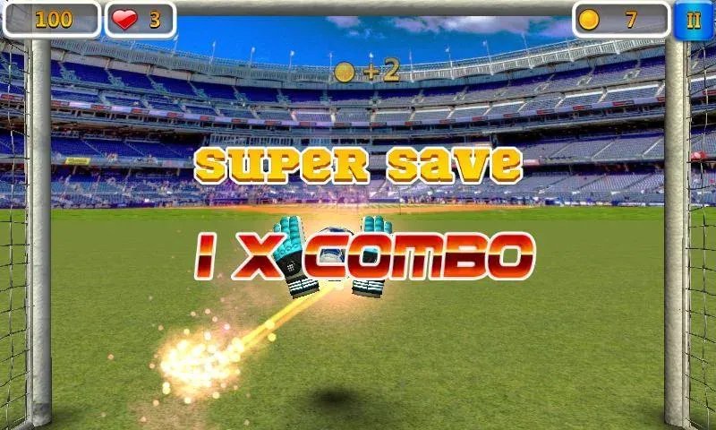 Super Goalkeeper - Soccer Game (упер Вратарь)  [МОД Menu] Screenshot 1