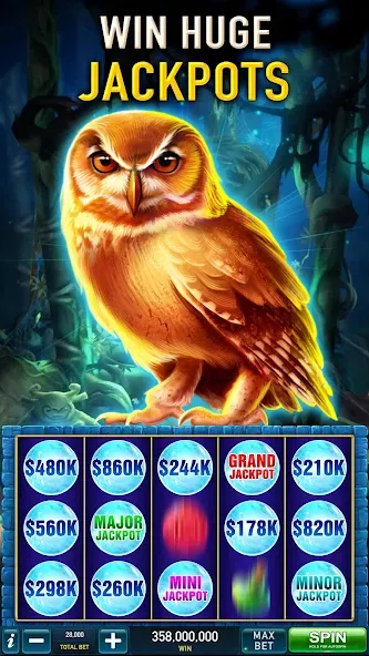 Slots Cash:Vegas Slot Machines (Слотс Кэш)  [МОД Много денег] Screenshot 2