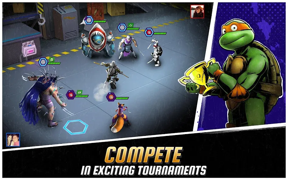 Ninja Turtles: Legends  [МОД Menu] Screenshot 3