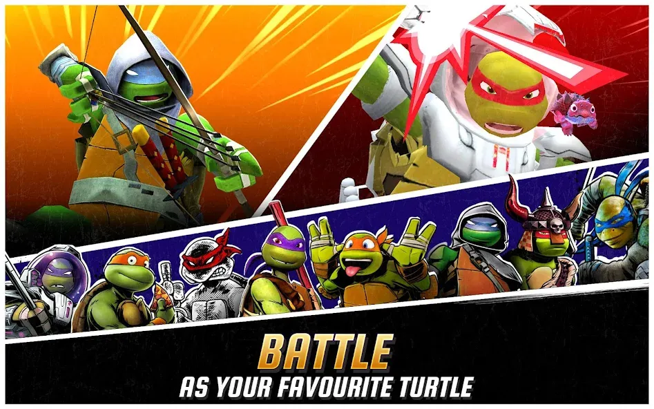 Ninja Turtles: Legends  [МОД Menu] Screenshot 5