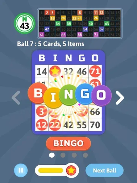 Bingo Mania - Light Bingo Game (Бинго Мания)  [МОД Все открыто] Screenshot 5