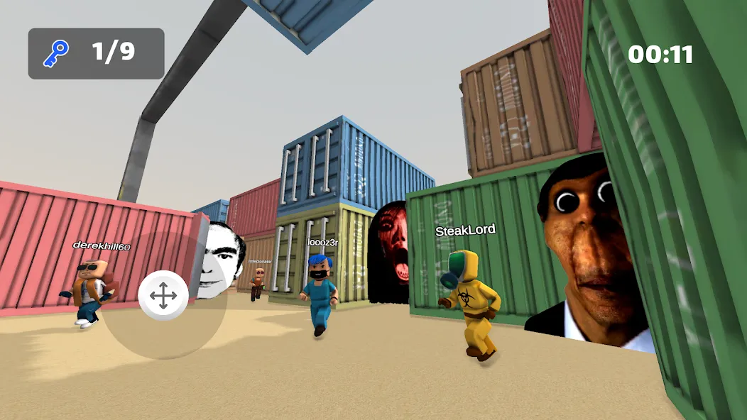 Nextbots: Obunga Chase Rooms (Некстботс)  [МОД Все открыто] Screenshot 5