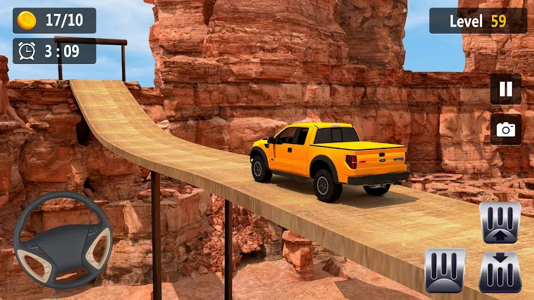 Mountain Driving: 4x4 Climb  [МОД Бесконечные монеты] Screenshot 3