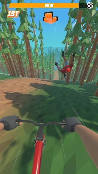 Bike Hill 3D (Байк Хилл 3Д)  [МОД Menu] Screenshot 2