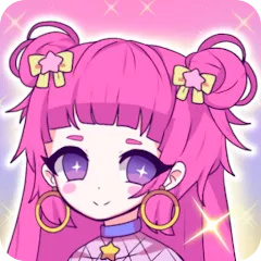 Взлом Mimistar dress up chibi doll (Министар)  [МОД Бесконечные деньги] - полная версия apk на Андроид