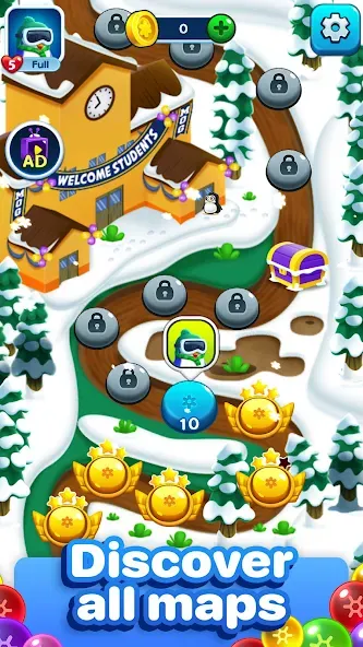 Bubble Pop Games: Shooter Cash  [МОД Все открыто] Screenshot 5