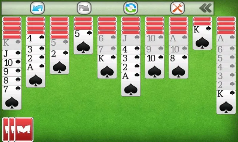 Spider Solitaire  [МОД Бесконечные деньги] Screenshot 3