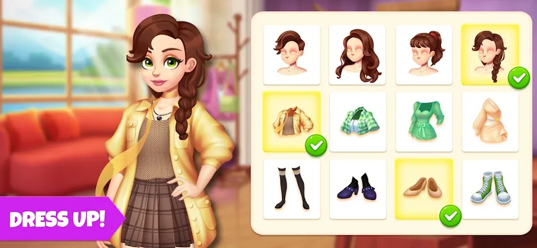 Makeover Blast: Dressup Salon (Мейковер Бласт)  [МОД Много денег] Screenshot 3