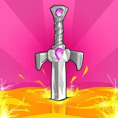 Скачать взломанную Sword Melter (Сворд Мелтер)  [МОД Много денег] - полная версия apk на Андроид