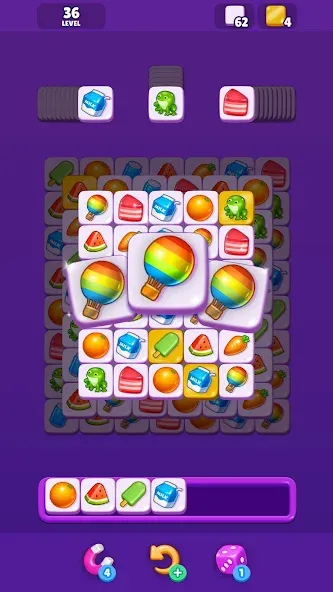 Tile Match - Matching Game (Тайл Матч)  [МОД Menu] Screenshot 3