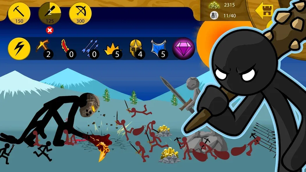 Stick War: Legacy (Стик Вар)  [МОД Меню] Screenshot 5