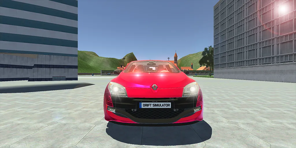 Megane Drift Simulator (Мегане Дрифт Симулятор)  [МОД Бесконечные монеты] Screenshot 2