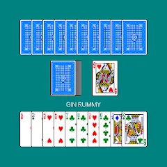 Взлом Gin Rummy (Джин Рамми)  [МОД Mega Pack] - стабильная версия apk на Андроид