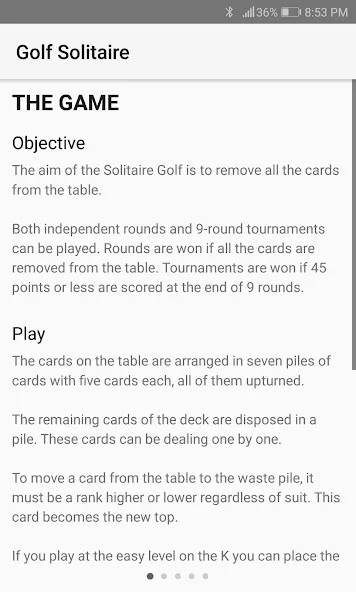 Golf Solitaire (Гольф солитер)  [МОД Unlimited Money] Screenshot 4