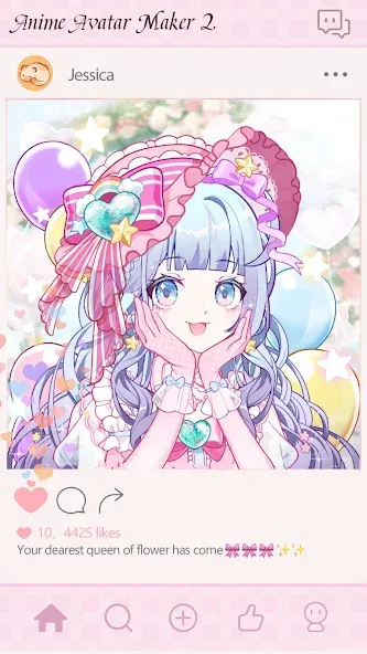 Anime Avatar Maker 2 (Аниме Аватар Мейкер 2)  [МОД Много монет] Screenshot 4