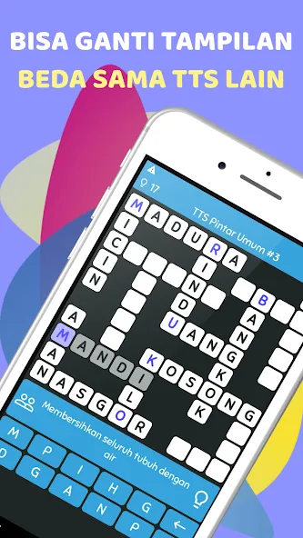 TTS Pintar - Teka Teki Silang (Пинтар)  [МОД Unlocked] Screenshot 4